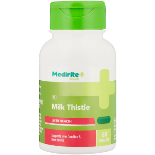Medirite Health Milk Thistle Liver Health 60 Capsules