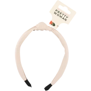 Pretty Woman Hair Accessories Black & Cream Lady Aliceband