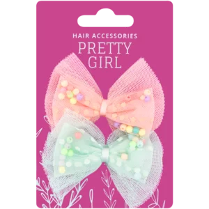 Pretty Girl Hair Accessories Candyfloss Beads Clips Set 2 Piece Pretty Girl Hair Accessories Candyfloss Beads Clips Set 2 Piece