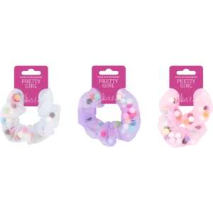 Pretty Girl Hair Accessories Rainbow Scrunchy
