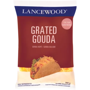 Lancewood Grated Gouda Cheese 200g Lancewood Grated Gouda Cheese 200g