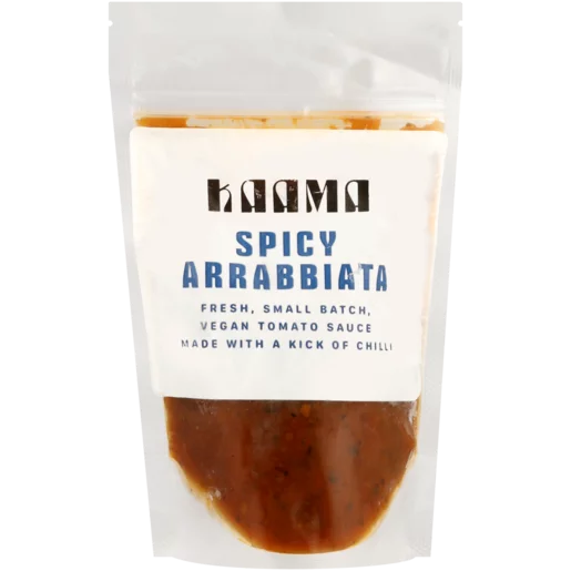 Kaama Frozen Vegan Spicy Arrabbiata Sauce Pack 200g Kaama Frozen Vegan Spicy Arrabbiata Sauce Pack 200g