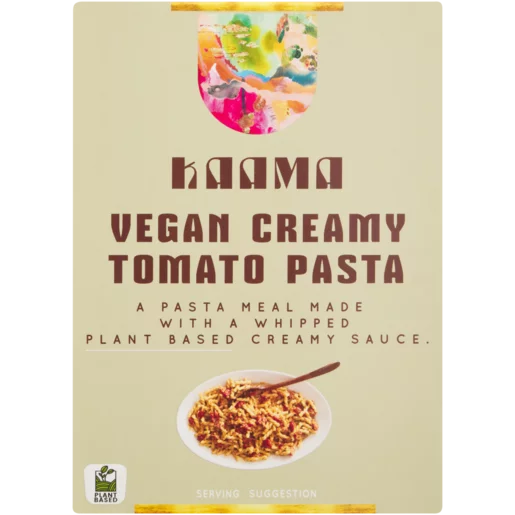 Kaama Frozen Vegan Creamy Tomato Pasta Meal 300g