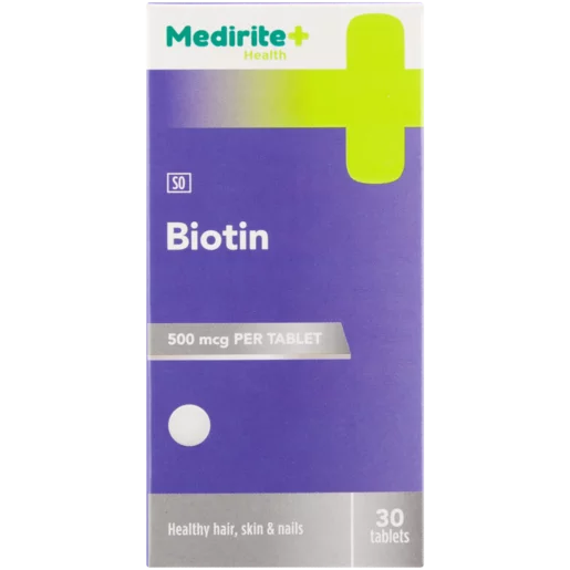 Medirite Health Biotin Tablets 30 Pack Medirite Health Biotin Tablets 30 Pack
