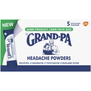 Grand-Pa Headache Powder Sticks 5 Pack Grand-Pa Headache Powder Sticks 5 Pack