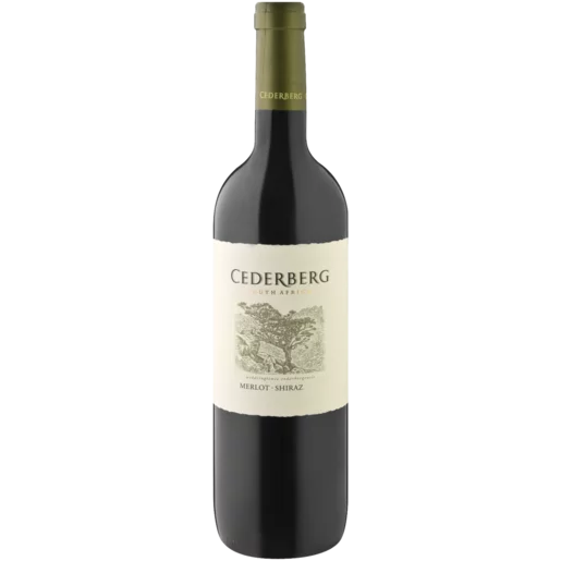 Cederberg Merlot Shiraz Red Wine Bottle 750ml
