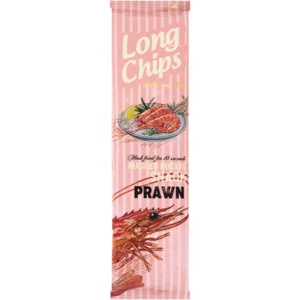 Long Chips Prawn Flavour Mashed Potato Snack 75g
