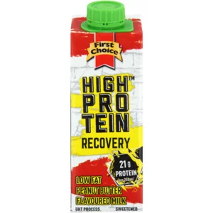 First Choice Peanut Butter High Protein 250ml First Choice Peanut Butter High Protein 250ml
