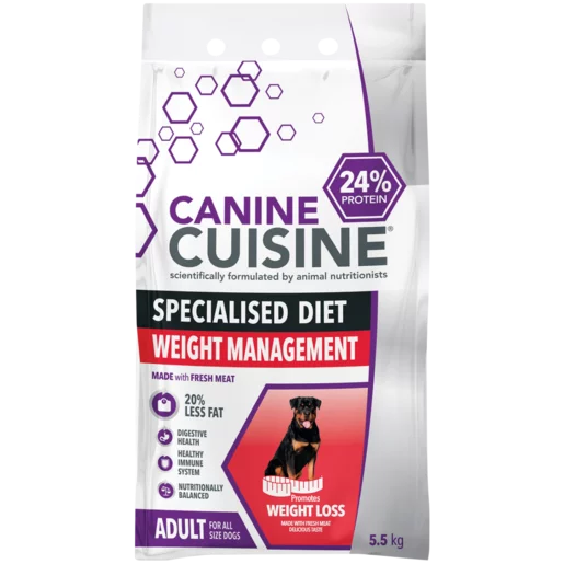 Canine Cuisine Weight Management Adult Dog Food 5.5kg Canine Cuisine Weight Management Adult Dog Food 5.5kg