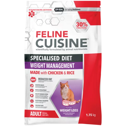 Feline Cuisine Weight Management Adult Cat Food 1.75kg Feline Cuisine Weight Management Adult Cat Food 1.75kg