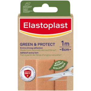 Elastoplast Green & Protect Plasters 1m x 6cm Elastoplast Green & Protect Plasters 1m x 6cm