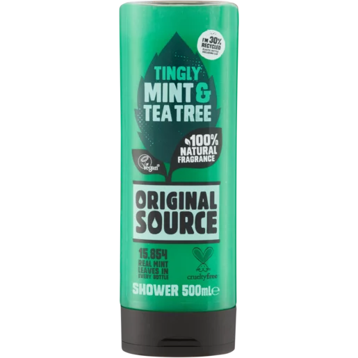 Original Source Tingly Mint & Tea Tree Shower Gel 500ml
