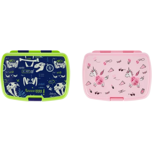 Plastic Lunch Box 730ml (Assorted Item - Single Product)