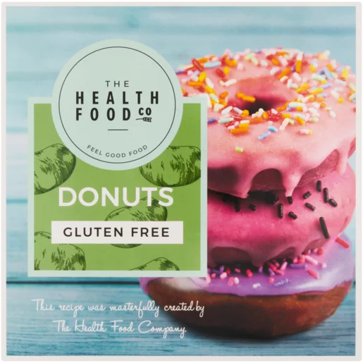 The Health Food Co Frozen Gluten Free Donuts 4 Pack