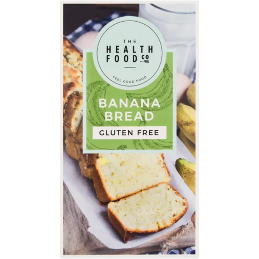 The Health Food Co Frozen Gluten Free Banana Bread 400g