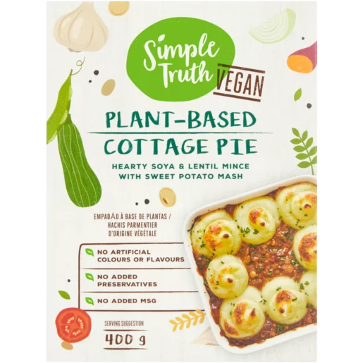 Simple Truth Plant-Based Cottage Pie 400g Simple Truth Plant-Based Cottage Pie 400g