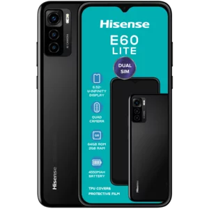 Hisense E60 Lite Black Dual SIM Smartphone 64GB Hisense E60 Lite Black Dual SIM Smartphone 64GB