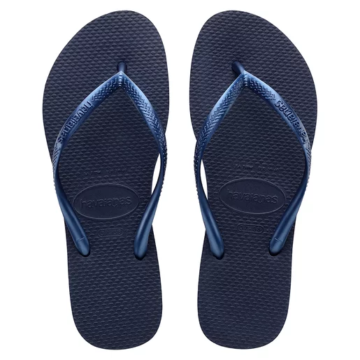 Havaianas Ladies Slim Navy Blue Sandals 41/42 Havaianas Ladies Slim Navy Blue Sandals 41/42