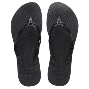 Havaianas Flash Sweet Ladies Black Sandals 35/36 Havaianas Flash Sweet Ladies Black Sandals 35/36