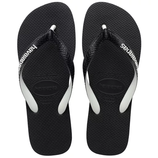 Havaianas Unisex Top Mix Black Sandals 43/44 Havaianas Unisex Top Mix Black Sandals 43/44