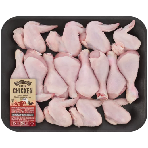 Farmer's Choice Fresh Chicken Drumsticks & Wings Per kg Farmer's Choice Fresh Chicken Drumsticks & Wings Per kg