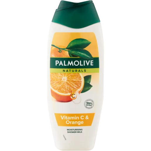 Palmolive Naturals Vitamin C & Orange Moisturising Shower Milk 500ml Palmolive Naturals Vitamin C & Orange Moisturising Shower Milk 500ml