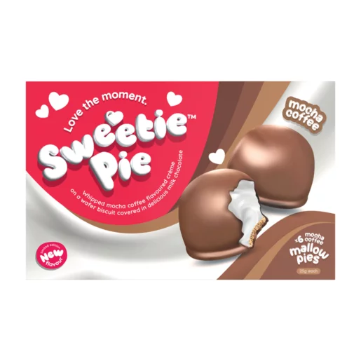 Beyers Mocha Coffee Flavoured Sweetie Pies 6 Pack Beyers Mocha Coffee Flavoured Sweetie Pies 6 Pack