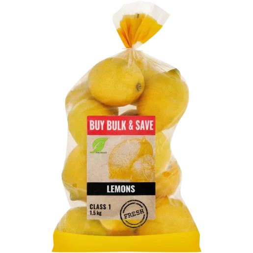 Lemons Bag 1.5kg Lemons Bag 1.5kg