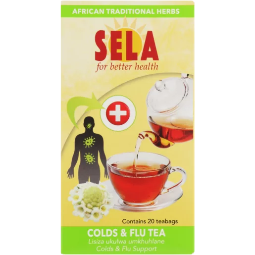 Sela Colds & Flu Teabags 20 Pack Sela Colds & Flu Teabags 20 Pack