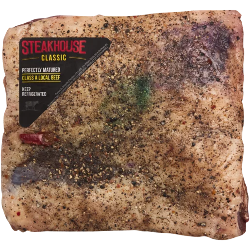 Steakhouse Classic Class A Matured Beef Per kg
