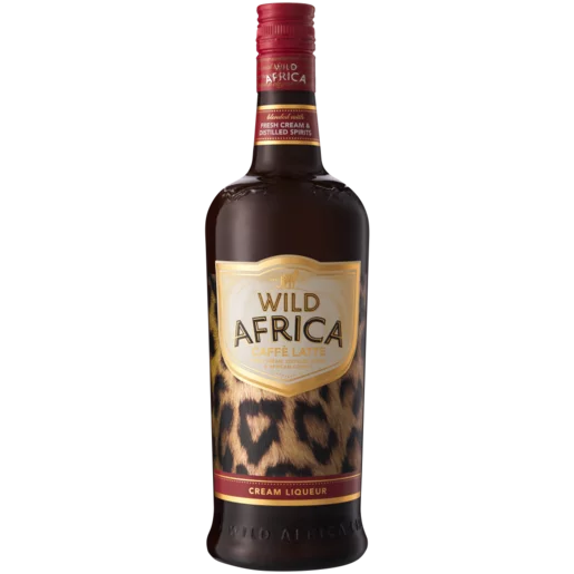 Wild Africa Caffè Latte Cream Liqueur Bottle 750ml Wild Africa Caffè Latte Cream Liqueur Bottle 750ml
