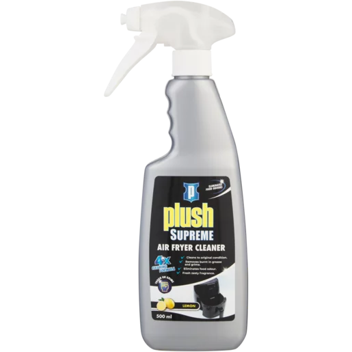 Plush Supreme Lemon Scented Air Fryer Cleaner 500ml Plush Supreme Lemon Scented Air Fryer Cleaner 500ml