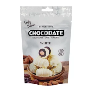 Chocodate White Chocolate Almond Stuffed Date 70g