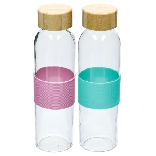 Bamboo Lid Glass Bottle 500ml Bamboo Lid Glass Bottle 500ml