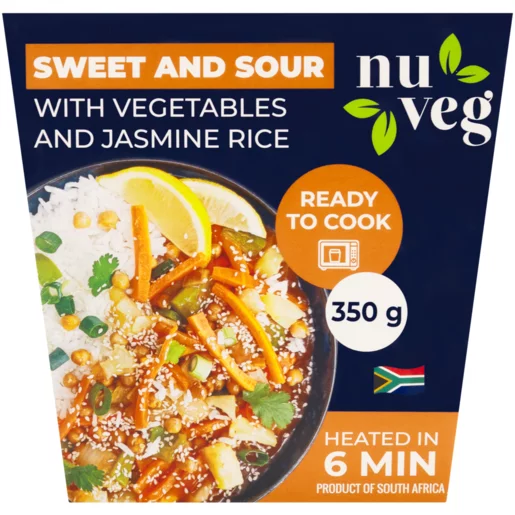 Nuveg Frozen Sweet & Sour 350g