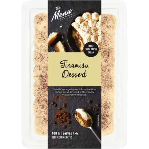 The Menu Tiramisu Dessert 400g