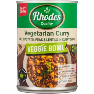 Rhodes Quality Vegetarian Curry Veggie Bowl 400g Rhodes Quality Vegetarian Curry Veggie Bowl 400g