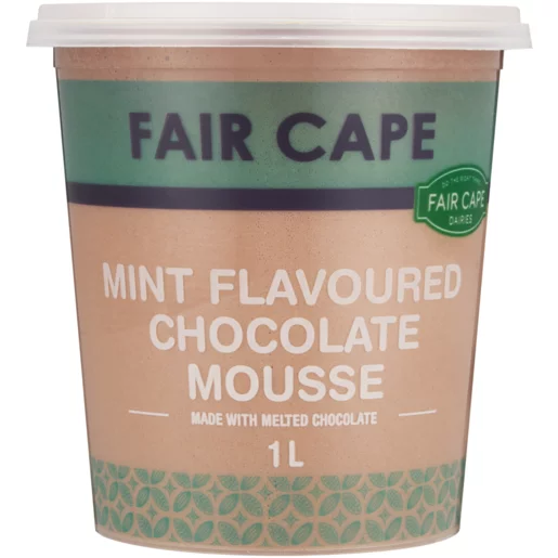 Fair Cape Mint Flavoured Chocolate Mousse 1L