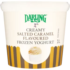 Darling Salted Caramel Flavoured Creamy Frozen Yoghurt 1L