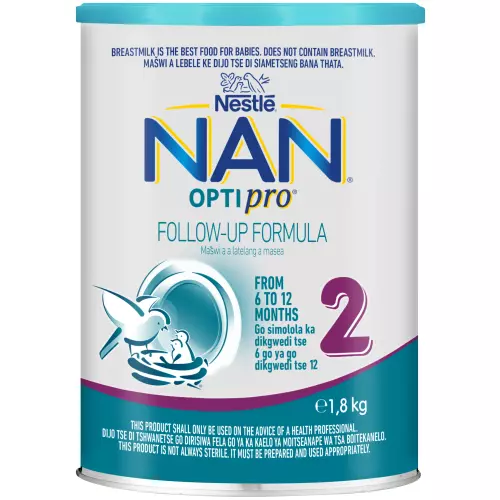Nestlé Nan Stage 2 Optipro Follow-Up Infant Formula 1.8kg