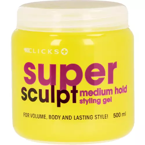 Clicks Styling Gel Medium Hold 500ml Clicks Styling Gel Medium Hold 500ml