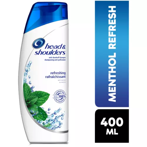 Head & Shoulders Anti-Dandruff Shampoo Menthol Fresh 400ml Head & Shoulders Anti-Dandruff Shampoo Menthol Fresh 400ml
