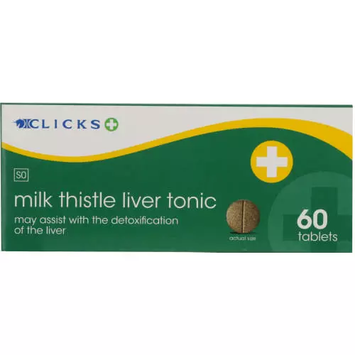 Milk Thistle Liver Remedy Tablets 60s