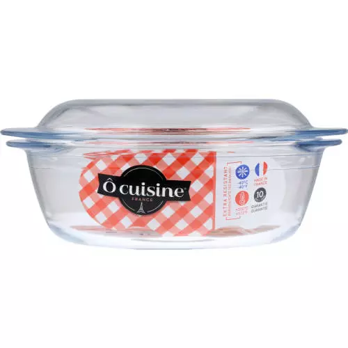 Ocuisine Round Glass Casserole 2.3L Ocuisine Round Glass Casserole 2.3L