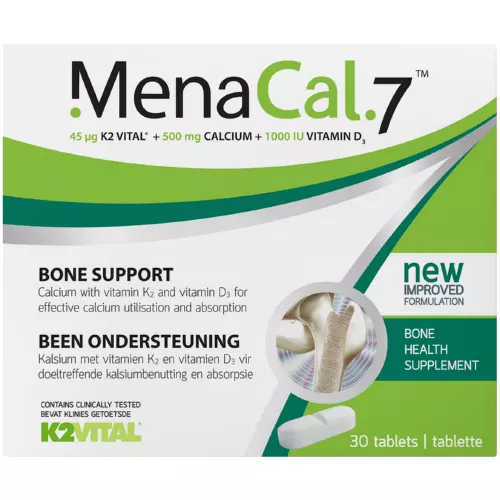 MenaCal 7 Calcium Supplement 30 Tablets MenaCal 7 Calcium Supplement 30 Tablets
