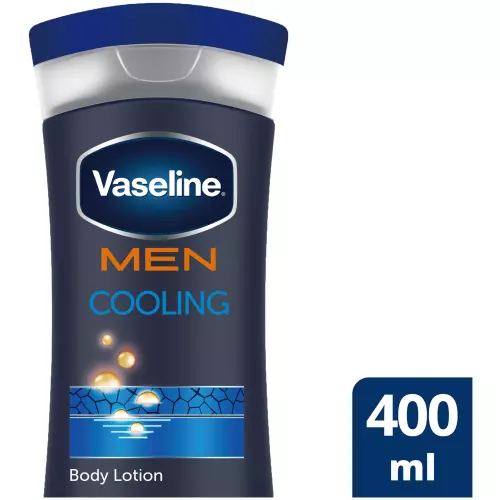 Vaseline Men Repairing Moisture Body Lotion Cooling 400ml