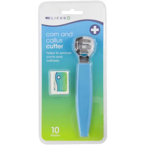 Clicks Corn And Calluses Cutter 10 Blades