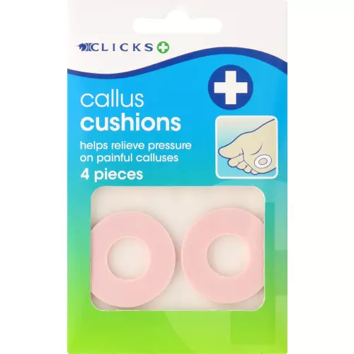 Clicks Callus Cushions 4 Pieces