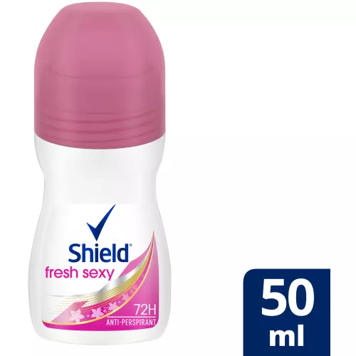 Shield Women Antiperspirant Roll-On Fresh Sexy 50ml Shield Women Antiperspirant Roll-On Fresh Sexy 50ml
