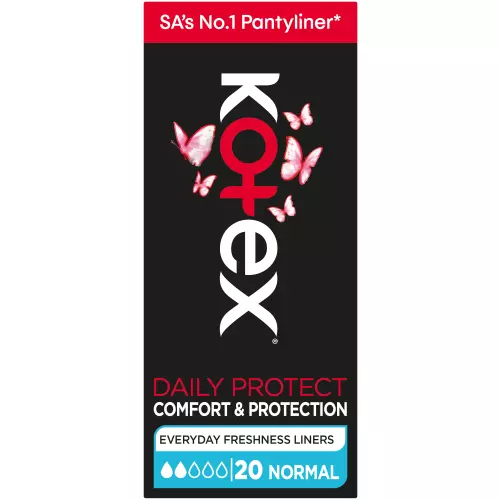 Kotex Every Day Pantyliners Normal 20 Pantyliners